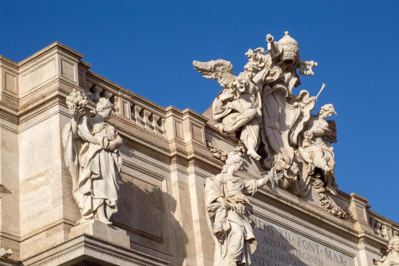 Trevi Ab Aeterno - Amazing View Of The Trevi Fountain Apartment Rome Bagian luar foto