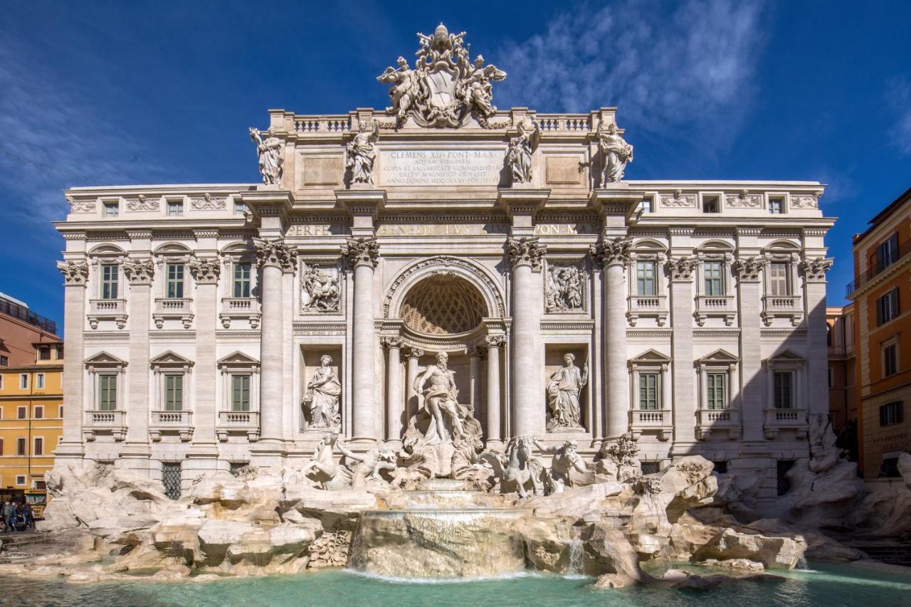 Trevi Ab Aeterno - Amazing View Of The Trevi Fountain Apartment Rome Bagian luar foto