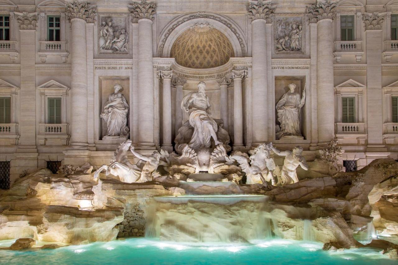 Trevi Ab Aeterno - Amazing View Of The Trevi Fountain Apartment Rome Bagian luar foto